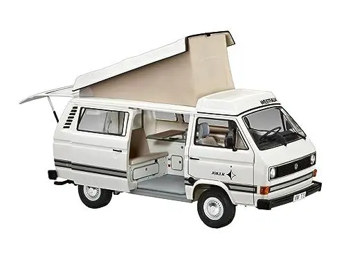 Produktbild: Revell 07344 Volkswagen T3 Camper Automodell Bausatz 1:25