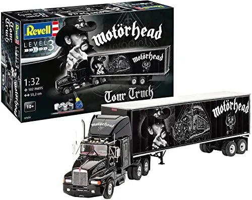 Produktbild: Revell RV07654 7654 Other License 07654 Tour Truck Motoerhead Truckmodell Bausatz 1:32 Schwarz