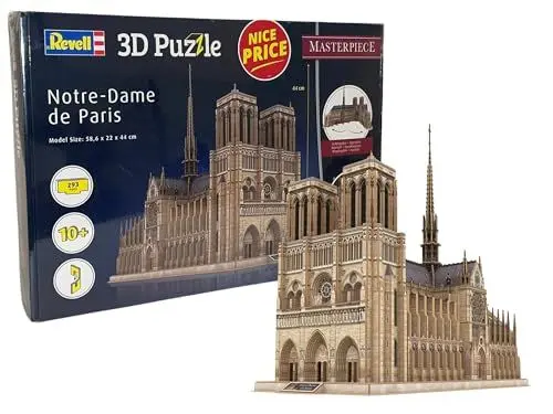 Produktbild: Revell Notre Dame de Paris 00190 3D-Puzzle Notre Dame de Paris 1 St.