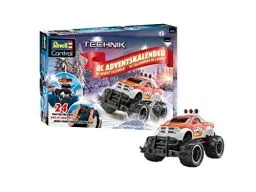 Produktbild: Revell Adventskalender RC-Truck I RC Adventskalender I Adventskalender für Männer zum Basteln I Adventskalender für Jungen, Mädchen & Erwachsene ab 10 Jahren I Geschenk zu Weihnachten I 24 Tage