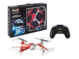 Produktbild: Revell Control RC X-Treme Quadrocopter Marathon I Bis zu 30 Minuten Flugspaß du I Hohe Manövrierfähigkeit I 6-Achsen-Stabilisierungssystem I Höhensensor und Headlessmode I 4CH-GHz-Fernsteuerung