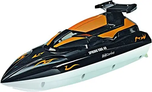Produktbild: Revell Control Spring Tide I Ferngesteuertes RC Boot I für Kinder und Erwachsene ab 8 Jahren I Mit LI-ION Akku für Stundenlangen Spaß I GHz Fernsteuerung I Ideal für Einsteiger
