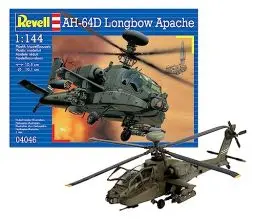 Produktbild: Revell Modellbausatz 04046 - AH-64D Longbow Apache im Maßstab 1:144