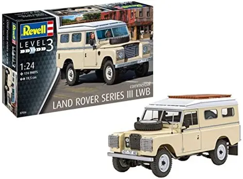 Produktbild: Revell 07056 Land Rover Series III LWB (Commercial) Automodell Bausatz 1:24