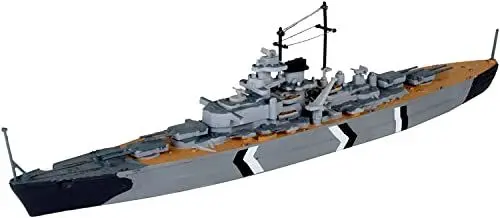 Produktbild: Revell Modellbausatz Schiff 1:1200 - Bismarck im Maßstab 1:1200, Level 4, originalgetreue Nachbildung mit vielen Details, 05802