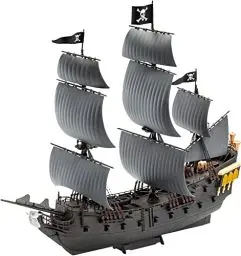 Produktbild: Revell Pearl (Easy-Click) RV65499 Pirati dei Caraibi, 1 150 Modellset Black Pear RC, 26 x 23,5H cm