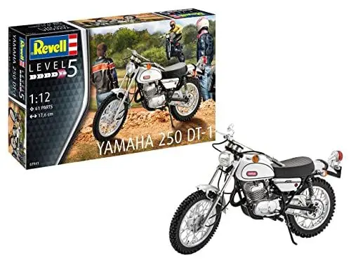 Produktbild: Revell RV07941 07941 Motorradmodell Bausatz 1:12 Yamaha Fahrzeug Modellbau, Mehrfarbig, 1/8
