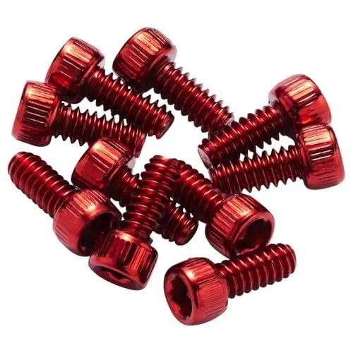 Produktbild: Reverse Escape Pro + Black One Pedal Stahl Pin Set US rot