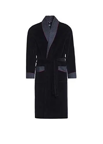 Produktbild: Revise Vasco RE-104 Herren Bademantel auf 80% Baumwolle Gr. XXL – Dunkelblau C5