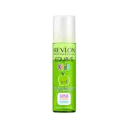 Produktbild: REVLON PROFESSIONAL EQUAVE Kids Apple Detangling Conditioner, 200 ml, entwirrender Leave in Sprühconditioner für Kinder, 2-Phasen Haarpflege für glänzende, seidige Haare