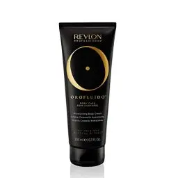 Produktbild: REVLON PROFESSIONAL Orofluido Moisturizing Body Cream, 200 ml, feuchtigkeitsspendende Bodylotion mit Arganöl, Körpercreme für weiche, strahlende Haut, vegane Lotion zur Körperpflege