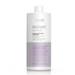 Produktbild: REVLON PROFESSIONAL RE/START Balance Scalp Soothing Cleanser, 1000 ml, kopfhautberuhigendes Shampoo, spendet dem Haar Feuchtigkeit, milder Schaum zur Reinigung & Entspannung empfindlicher Kopfhaut