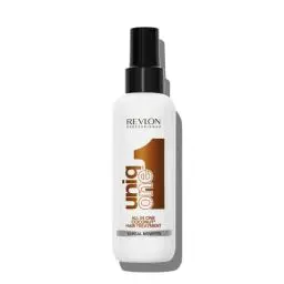 Produktbild: REVLON PROFESSIONAL UniqOne Hair Treatment Coconut, 150 ml, Leave in Haarkur für bessere Kämmbarkeit & Glanz, Haarpflege ohne Ausspülen, Anti Frizz Spray mit Hitzeschutz, vegan