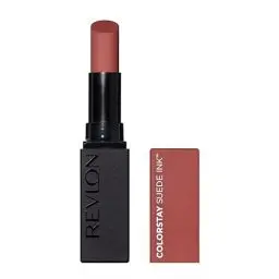 Produktbild: Revlon ColorStay Suede Ink Lipstick, deckender Lippenstift, langanhaltend, nicht übertragbare Formel, angereichert mit Vitamin E, wasserfest, 003 Want It All, 2,55 g