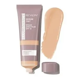 Produktbild: Revlon Illuminance Tinted Serum, 3-fache Hyaluronsäure, gleicht den Hautton aus, hellt und spendet Feuchtigkeit den ganzen Tag, LSF 15, 209 Buff Beige, 28 ml