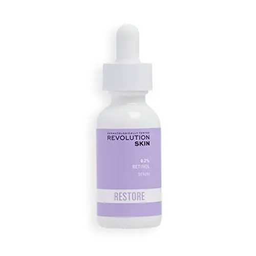 Produktbild: Revolution Skincare London, 0.2% Retinol Gesichtsserum, Leicht, Reduziert feine Linien & Falten, Nicht fettend, 30ml