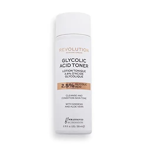 Produktbild: Revolution Skincare London, Gesichtswasser mit 2,5% Glykolsäure, 200ml