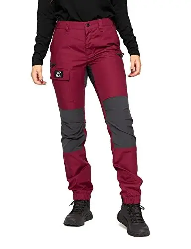 Produktbild: RevolutionRace Damen Nordwand Pants, Hose zum Wandern und für viele Outdoor-Aktivitäten, Ruby, XXL