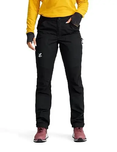 Produktbild: RevolutionRace Damen Nordwand Pro Pants, Hose zum Wandern und für viele Outdoor-Aktivitäten, Jet Black, S
