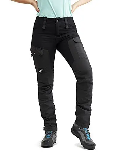 Produktbild: RevolutionRace Damen RVRC GP Pants, Hose zum Wandern und für viele Outdoor-Aktivitäten, Jet Black, L