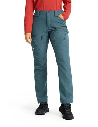 Produktbild: RevolutionRace Hiball Softshell Pants für Damen, Outdoor Hosen für Wandern, Orion Blue, S