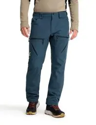 Produktbild: RevolutionRace Hiball Softshell Pants für Herren, Outdoor Hosen für Wandern, Moonlit Ocean, XL