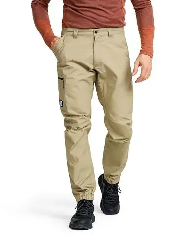 Produktbild: RevolutionRace Outdoor Basic Pants für Herren, Wanderhose für viele Outdoor-Aktivitäten, Khaki, S