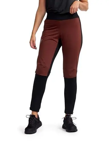 Produktbild: RevolutionRace Pace Wind Tights für Damen, Wasserabweisende Leggings, Perfekt für Outdoor-Sportarten und -Aktivitäten, Andorra, S
