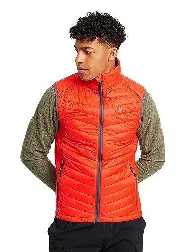 Produktbild: RevolutionRace Radical Insulate Vest für Herren, Leichte und isolierende Weste für den täglichen Gebrauch und alle Outdoor-Aktivitäten, Lava, S