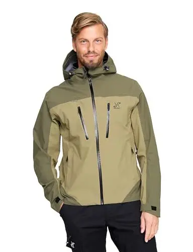 Produktbild: RevolutionRace Silence Proshell 3L Jacket, Herrenjacke, belüftete und wasserdichte Jacke für Wanderungen und andere Outdoor-Aktivitäten, Aloe, L