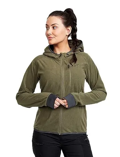 Produktbild: RevolutionRace Trekker Hoodie für Damen, perfekt für Wanderungen und Outdoor-Abenteuer, Kalamata, M