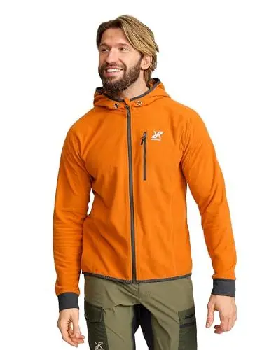 Produktbild: RevolutionRace Trekker Hoodie für Herren, perfekt für Wanderungen und Outdoor-Abenteuer, Hawaiian Sunset, L