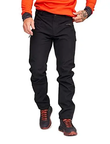 Produktbild: RevolutionRace Wasserdicht Silence Proshell 3L Pants für Herren, Outdoor-Shellhose mit optimaler Bewegungsfreiheit, Black/Anthracite 3.0, L