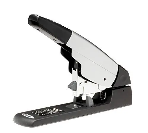 Produktbild: Rexel 2100921 Apollo Heavy Duty Heftgerät, 65 mm, 200 Blatt, 1 Stück, schwarz/chrom