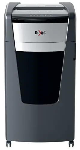 Produktbild: Rexel Aktenvernichter Momentum Extra XP520+, Mikroschnitt, 22-20 Blatt A4 (70-80 g/m²) Kapazität, Sicherheitsstufe P5, Anti-Papierstau-Technologie, 120L Abfallbehälter, Schredder, schwarz, 2021520MEU