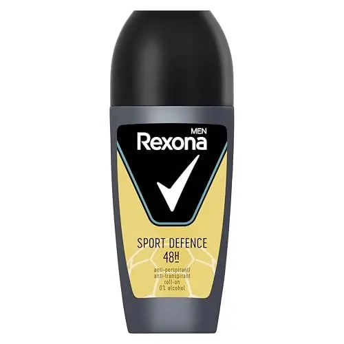Produktbild: Rexona Men Men Deo Roll-On Sport Defence Anti-Transpirant mit 48 Stunden Schutz gegen Körpergeruch und Achselnässe 6x 50 ml