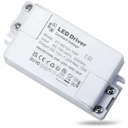 Produktbild: REYLAX LED Transformator 12V 15W, LED Treiber Elektronischer Trafo, 1250mA 230V Auf 12V DC Schalt Niedervolttrafo, Konstantspannungs Netzteil für Led Lampen, Nicht Dimmbar 75x38x23mm
