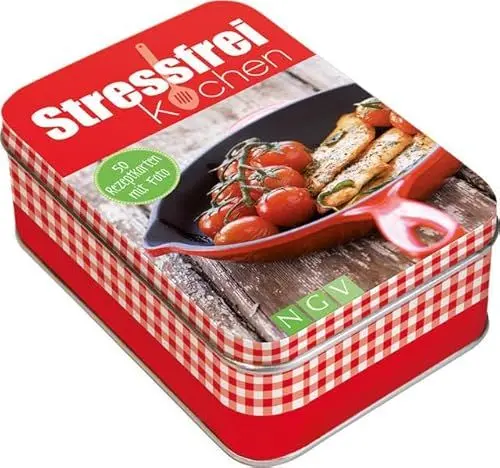 Produktbild: Rezeptbox Stressfrei kochen: 50 Rezeptkarten mit Foto
