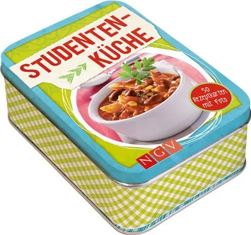 Produktbild: Rezeptbox Studentenküche: 50 Rezeptkarten mit Foto