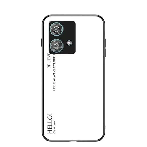 Produktbild: Rfvzubemok Kompatibel mit Nothing Phone (1) 5G Hüllen,3-Schicht-Kombination (PC-Glas-Rückwand+TPU-Silikon) Anti-Sturz-Telefonhülle White