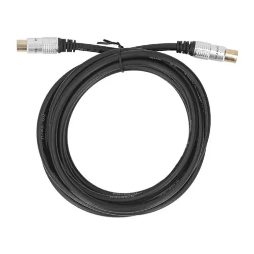 Produktbild: RG59U Koaxialkabel, 9,5 Mm Stecker auf 9,5 Mm Buchse, Fernseh-Koaxialkabel, CL3-Kabel für Analoge oder Digitale Signale, Digitale Fernseher (3 m)