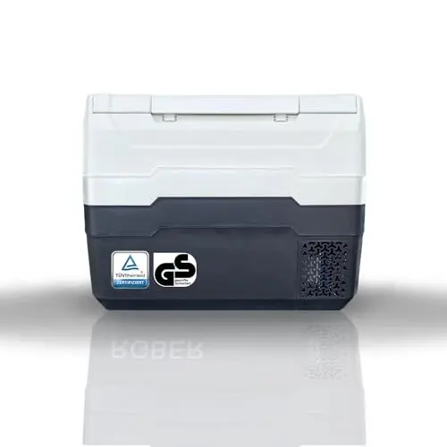 Produktbild: RGBer® AXR-Serie, 40 Liter Auto Kühlbox mit Kompressor, Kühlbox Kompressor, Kompressor Kühlbox, Camping Kühlschrank, Kühlbox fürs Auto, Kühlbox 12v 230v, Auto Kühlbox mit Stromanschluss