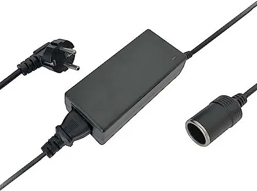 Produktbild: RGBer®| Spannungswandler 230v auf 12v| KFZ Netzadapter, Netzadapter zigarettenanzünder Steckdose.Adapter Zigarettenanzünder Steckdose| für Auto Kühlbox geeignet.
