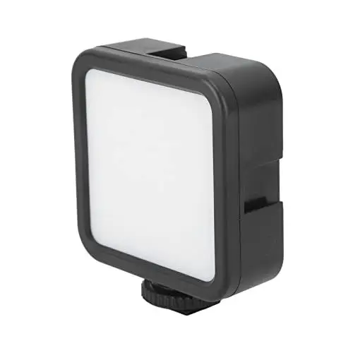Produktbild: RGB-Videoleuchte, 360-Grad-Vollfarb-Handfotoleuchte mit 3 Kaltschuhhalterungen, 1200 MAh Wiederaufladbar, CRI 95 3000 Bis 9000 K W70