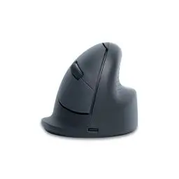 Produktbild: R-Go HE Basic Ergonomische Maus, Bluetooth 5.0, Wiederaufladbare mit Type C/A, Vorbeugung Mausarm/Tennisarm, Vertikale Ergo Maus für Windows/Mac/Linux/Android, 1600DPI und 3 Tasten, Schwarz