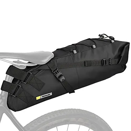 Produktbild: Rhinowalk Fahrrad Satteltasche Wasserdicht 10/13L Fahrradtasche Sitztasche Aufbewahrungstasche für Outdoor Fahrräder Mountainbikes Rennräder