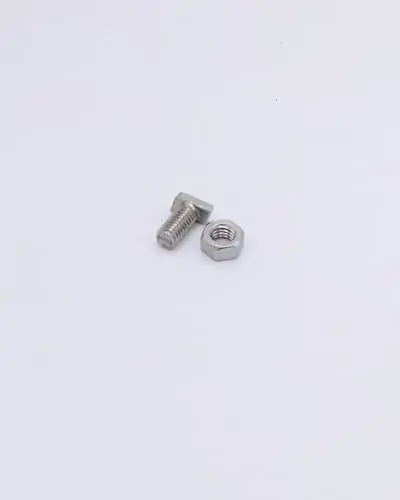 Produktbild: Rhombusschraube M6x12 mit Mutter A2