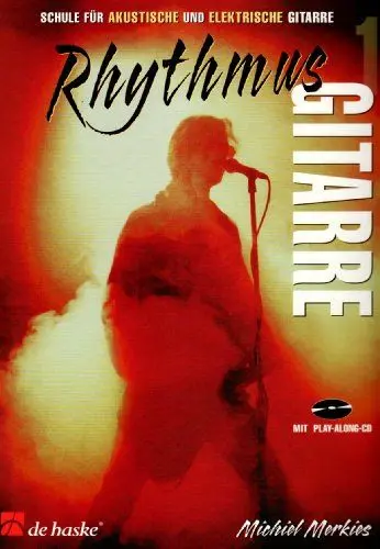 Produktbild: Rhythmusgitarre, m. Audio-CD: Schule für akustische und elektrische Gitarre. Für Einzel- und Gruppenunterricht. CD: Play-Along