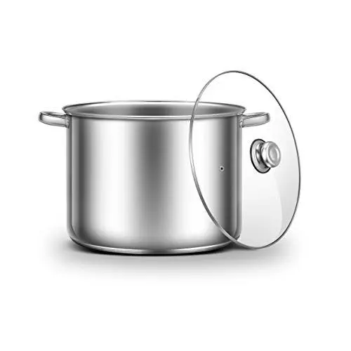 Produktbild: Ribelli Kochtopf Topf für ca. 20L - als Gulaschkessel, Suppentopf, Spargeltopf oder Soßentopf Geeignet - Praktischer Küchentopf für viele Herdarten außer Induktion