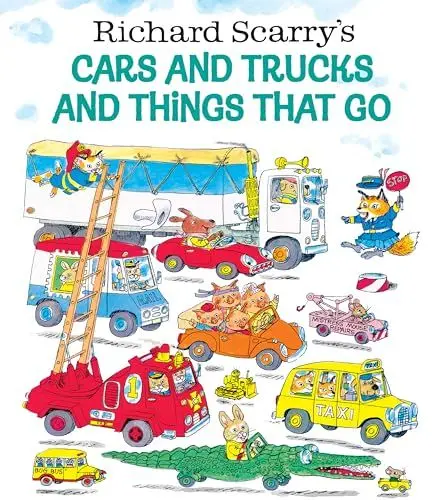 Produktbild: Richard Scarry's Cars and Trucks and Things That Go